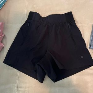 Black Running shorts
